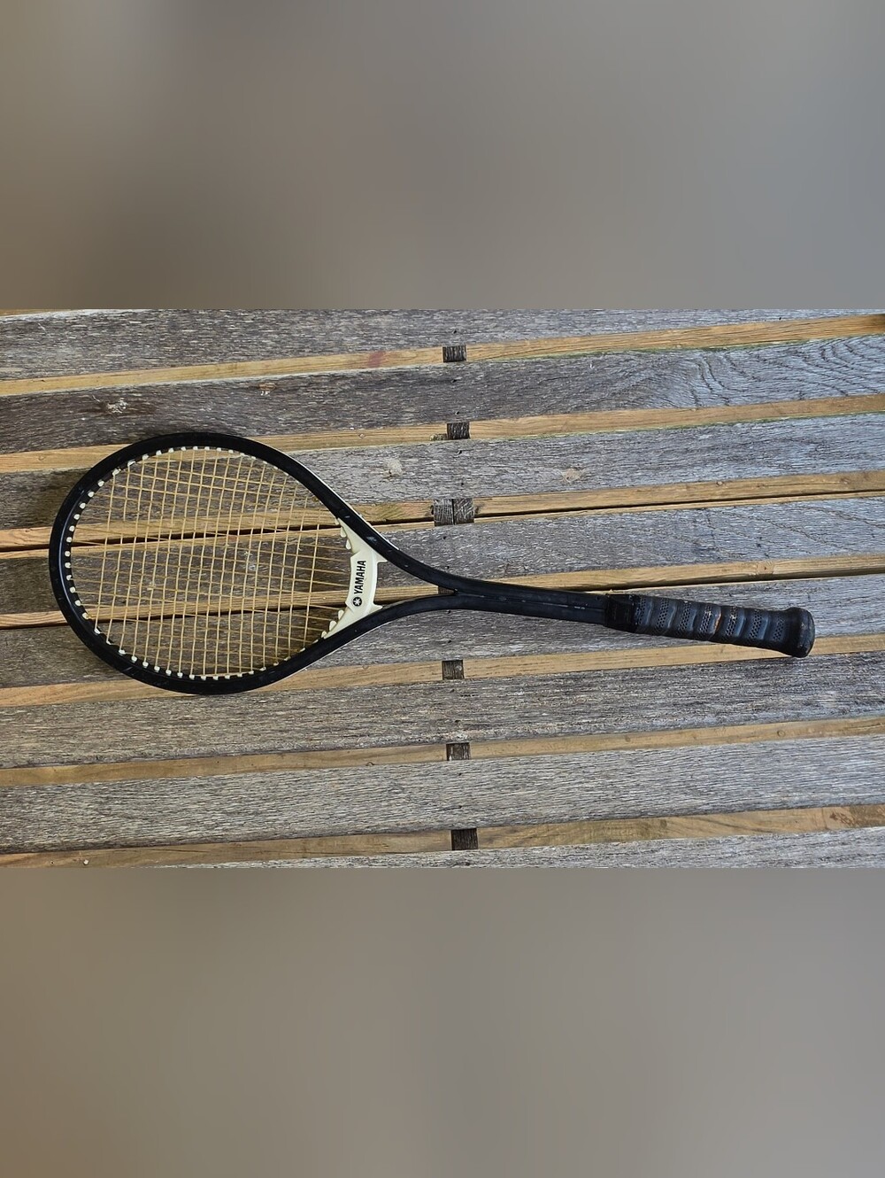 Classic Vtg Yamaha YFG 30 Fiberglass Tennis Racquet Grip size (2)  4 1/4"